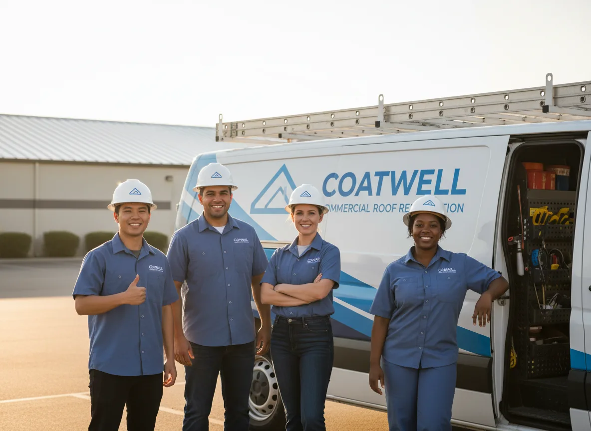 Commercial roof coating company in Frederic, MI